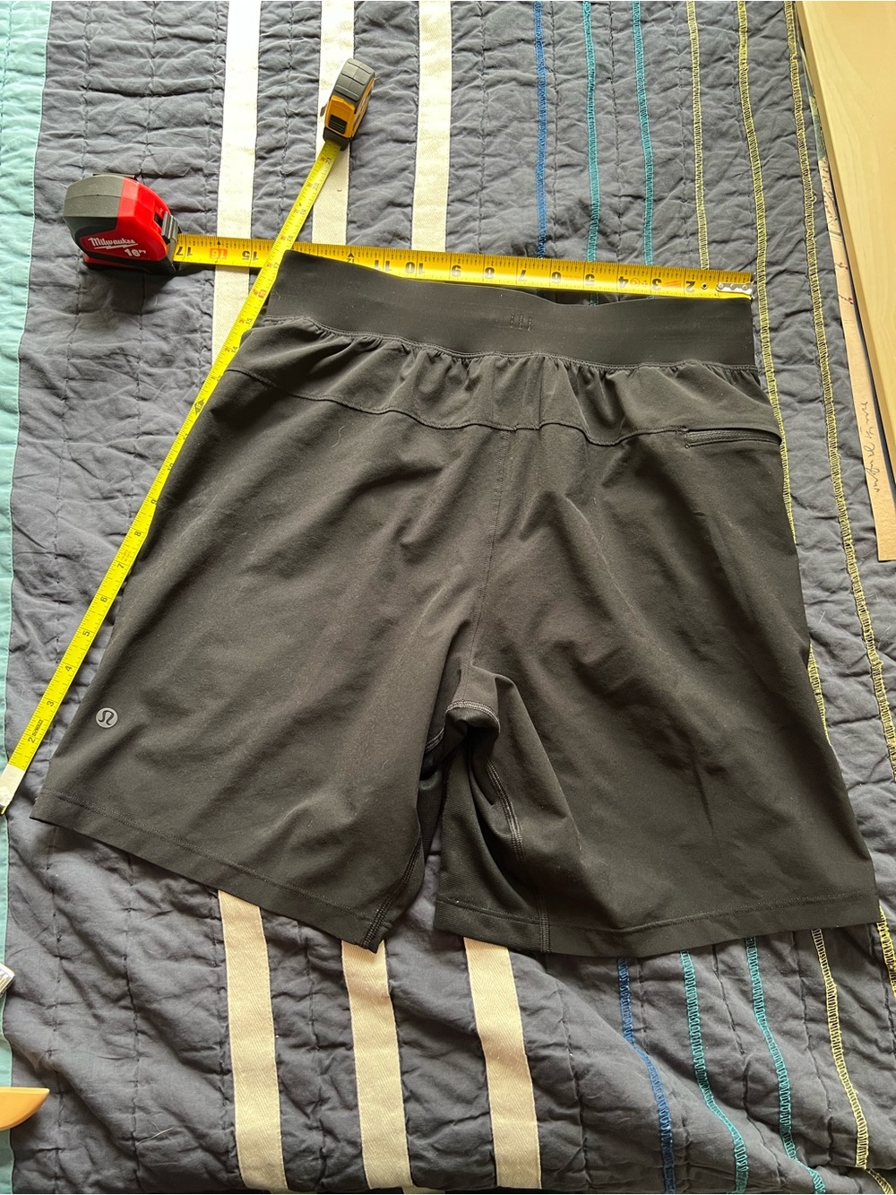 lululemon athletica Black Drawstring Athletic Shorts